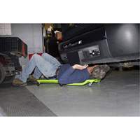 Sommier vert n&eacute;on &agrave; profil bas, en plastique robuste Superchem Industries