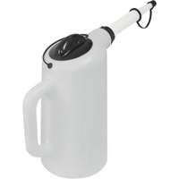 Oil Dispenser with Lid & Cap, Plastic, 8 qt Capacity Superchem Industries