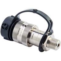 Raccords &agrave; c&ocirc;t&eacute; femelle pour d&eacute;bit &eacute;lev&eacute;, Acier, 3/8", NPTF femelle, 10 000 PSI Superchem Industries