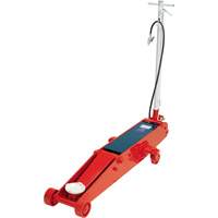Cric de plancher, 10 tonne(s) Capacit&eacute;, 6-1/8" Abaiss&eacute;e, 27-1/4" &eacute;lev&eacute;e, Air comprim&eacute;/hydraulique Superchem Industries