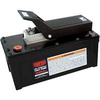 Pompe hydraulique &agrave; air de 10 000 PSI op&eacute;r&eacute;e par le pied Superchem Industries