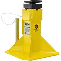 Jack Stands with Adjustable Screw Top Saddle, Locking Pin, 15-1/2" - 20-1/2" H Superchem Industries