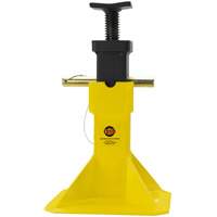 Jack Stands with Adjustable Screw Top Saddle, Locking Pin, 15-1/2" - 20-1/2" H Superchem Industries