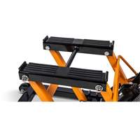 Cric pour VTT et motos, 0,75 tonnes Capacit&eacute;, 4-2/3" Abaiss&eacute;e, 14-1/2" &eacute;lev&eacute;e, Hydraulique &agrave; main Superchem Industries