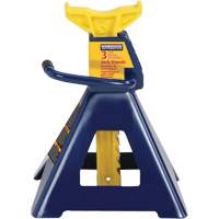 Jack Stand, Locking Handle/Ratchet, 3 tons Capacity, 19" H Superchem Industries
