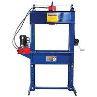 Double Acting Shop Press with Electric Pump, 100 tons Capacity Superchem Industries