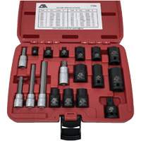 18-Piece Brake Caliper Socket Set Superchem Industries