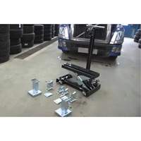 Cric de service de plancher, 14 tonne(s) Capacit&eacute;, 8-1/4" Abaiss&eacute;e, 20" &eacute;lev&eacute;e, Air comprim&eacute;/hydraulique Superchem Industries