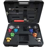 Trousse pour test de pression universel pour syst&egrave;me de refroidissement 14 mcx Superchem Industries