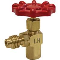 Valve de perçage pour canette R1234yf avec filetage 1/2” ACME-LH Superchem Industries