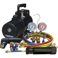 Dual R134A/R1234YF Evacuation & Charging Combo Kit Superchem Industries