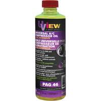 Huile universelle PAG 46 avec ExtenDye pour syst&egrave;me de climatisation, 237 ml, Bouteille Superchem Industries