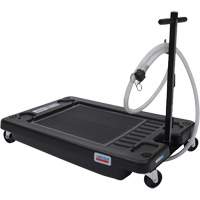Drain d'huile portable en polypropyl&egrave;ne &agrave; profil bas Superchem Industries