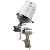 X5500 HVLP 1.3 I RPS D Premium Paint Spray Gun for Automotive Refinishing, 1/4" NPT Air Inlet, 15.19 CFM, 0.6 L/0.9 L Capacity, 0.17 PSI Superchem Industries