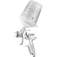 4400 B HVLP 1.0 SR 0.3 L RPS Premium Paint Spray Gun for Spot Repairs in Automotive Finishes, 1/4" NPT Air Inlet, 4.24 CFM, 0.3 L Capacity, 0.14 PSI Superchem Industries