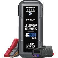 D&eacute;marreur de secours, banque d'alimentation et lampe de poche JumpSurge2000Pro &agrave; 2500 A de pointe Superchem Industries