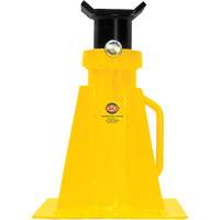 Pin Style Jack Stand, Locking Pin, 25 tons Capacity, 15-3/4" - 26-3/4" H Superchem Industries