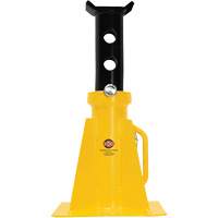 Pin Style Jack Stand, Locking Pin, 25 tons Capacity, 15-3/4" - 26-3/4" H Superchem Industries