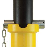 Pin Style Jack Stand, Locking Pin, 25 tons Capacity, 15-3/4" - 26-3/4" H Superchem Industries