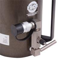 Safety Jack, Locking Collar, 100 tons Capacity, 13-37/100" - 19-3/5" H Superchem Industries