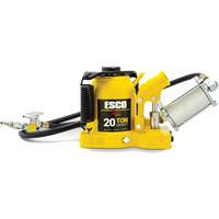 Cric bouteille de s&eacute;rie Pro "Shorty", 20 tonne(s), Air comprim&eacute;/hydraulique, 12-5/8" Hauteur &eacute;lev&eacute;e Superchem Industries