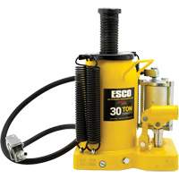 Cric-bouteille de s&eacute;rie Pro, 30 tonnes, Air comprim&eacute;/hydraulique, 20" Hauteur &eacute;lev&eacute;e Superchem Industries