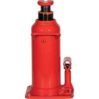 Professional Hydraulic Bottle Jack, 22 Ton(s), 20-49/250" Raised Height Superchem Industries