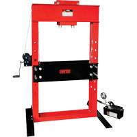 Air/Hydraulic Pump Operated Shop Press, 50 tons Capacity Superchem Industries