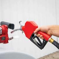 Pistolet de distribution automatique rouge pour essence Superchem Industries