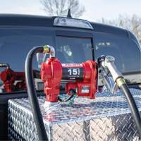 12V DC Fuel Transfer Pump with Nozzle Superchem Industries