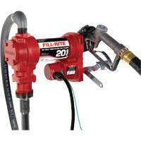 12V DC Fuel Transfer Pump with Nozzle Superchem Industries