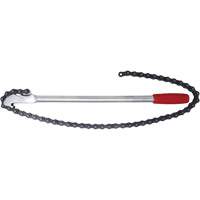 Cl&eacute; &agrave; chaîne robuste de 36" &agrave; double action Superchem Industries