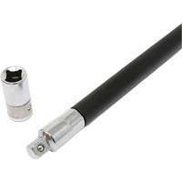 Tournevis flexible extra-long avec adaptateur carr&eacute; 1/4" x hexagonal 1/4" Superchem Industries
