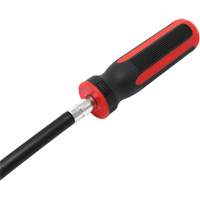 Tournevis flexible extra-long avec adaptateur carr&eacute; 1/4" x hexagonal 1/4" Superchem Industries