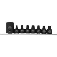 Pickup Truck Bed Bolt Socket/Bit Set, 8 Pieces, 1/2"/3/8" Drive Size Superchem Industries