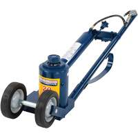Air-Actuated Truck Jack, 20 Ton(s) Capacity, 9-1/2" Lowered, 17-1/2" Raised, Air Hydraulic Superchem Industries