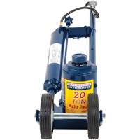 Air-Actuated Truck Jack, 20 Ton(s) Capacity, 9-1/2" Lowered, 17-1/2" Raised, Air Hydraulic Superchem Industries