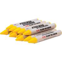 Semi-Permanent Yellow Tire Marking Crayons Superchem Industries