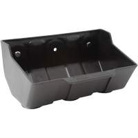 Bac magn&eacute;tique Lug Bucket pour &eacute;crous de roue et petites pi&egrave;ces, 7-1/4" lo x 5" la Superchem Industries