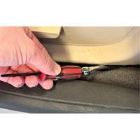 2-Piece Straight Pocket Pry Bar Set, 1/8"/1/4" W x 5" L Superchem Industries