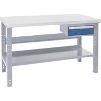 &eacute;tabli industriel, 72" la x 30" p x 34" h, Capacit&eacute; 1000 lb Superchem Industries