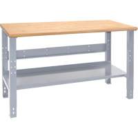 &eacute;tabli industriel, Cap 1000 lb, 72" la x 36" p, 34" h Superchem Industries