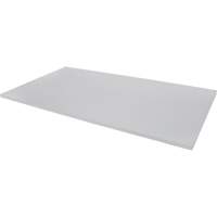 Tablette de rechange pour armoire d&eacute;montable, 48" x 24", Capacit&eacute; de 300 lb, Acier, Gris Superchem Industries