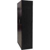 Armoire de rangement combin&eacute;e, 36" la x 18" p x 72" h, Noir Superchem Industries