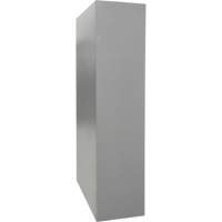 Combination Storage Cabinet, 36" W x 18" D x 72" H, Grey Superchem Industries