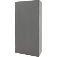 Combination Storage Cabinet, 36" W x 18" D x 72" H, Grey Superchem Industries