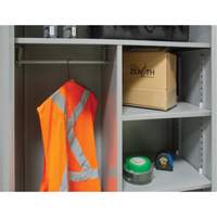 Combination Storage Cabinet, 36" W x 18" D x 72" H, Grey Superchem Industries