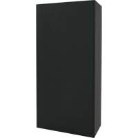 Armoire de rangement combin&eacute;e, 36" la x 18" p x 72" h, Noir Superchem Industries