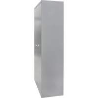 Armoire garde-robe, Acier, 36" la x 18" p x 72" h, Gris Superchem Industries
