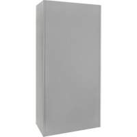 Armoire garde-robe, Acier, 36" la x 18" p x 72" h, Gris Superchem Industries